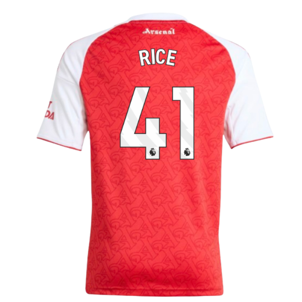 2025-2026 Arsenal Home Shirt (Kids) (Rice 41)