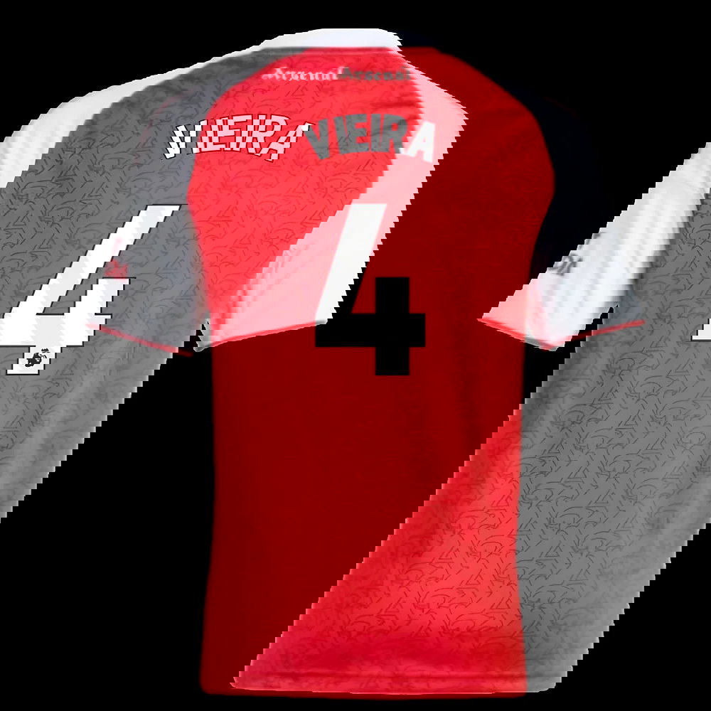 2025-2026 Arsenal Home Shirt (Kids) (Vieira 4)