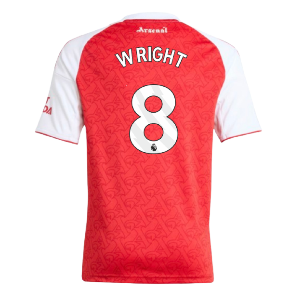 2025-2026 Arsenal Home Shirt (Kids) (Wright 8)
