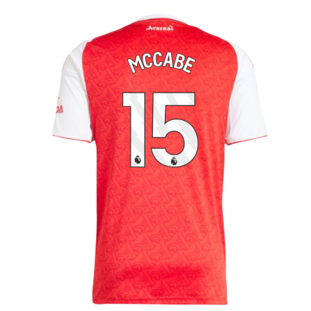 2025-2026 Arsenal Home Shirt (McCabe 15)