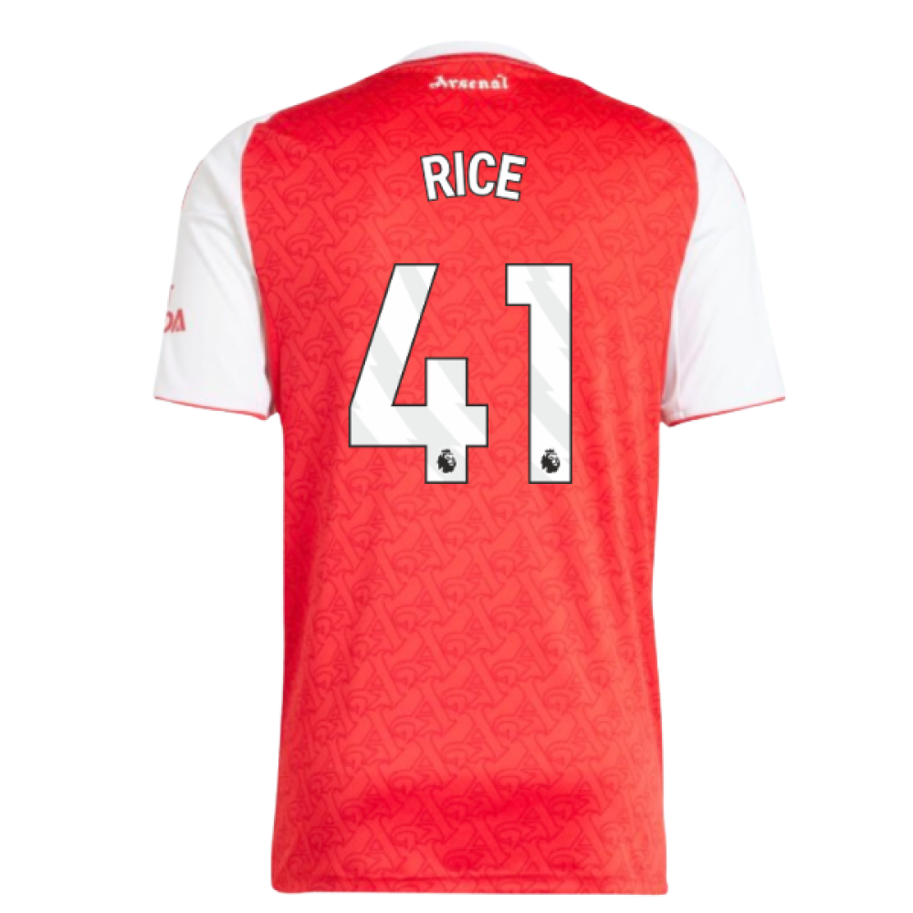 2025-2026 Arsenal Home Shirt (Rice 41)