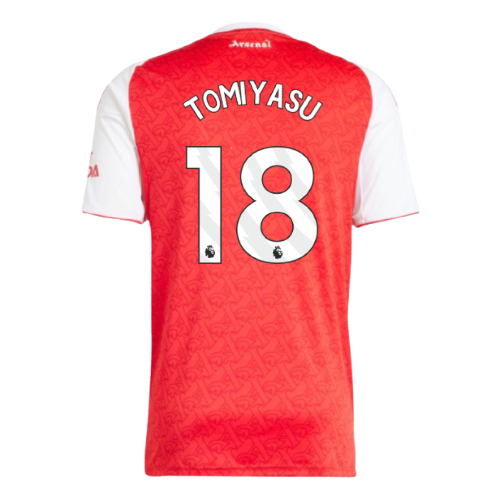 2025-2026 Arsenal Home Shirt (Tomiyasu 18)