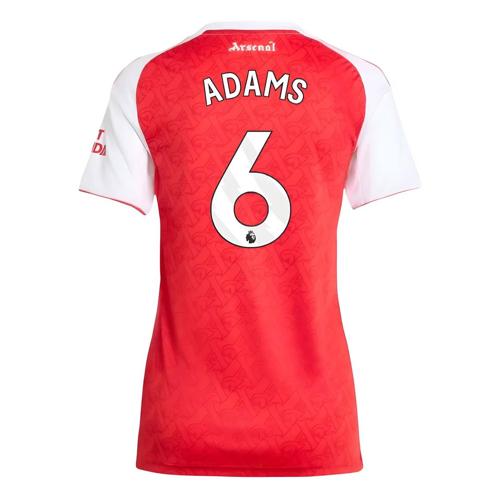 2025-2026 Arsenal Home Shirt (Womens) (Adams 6)