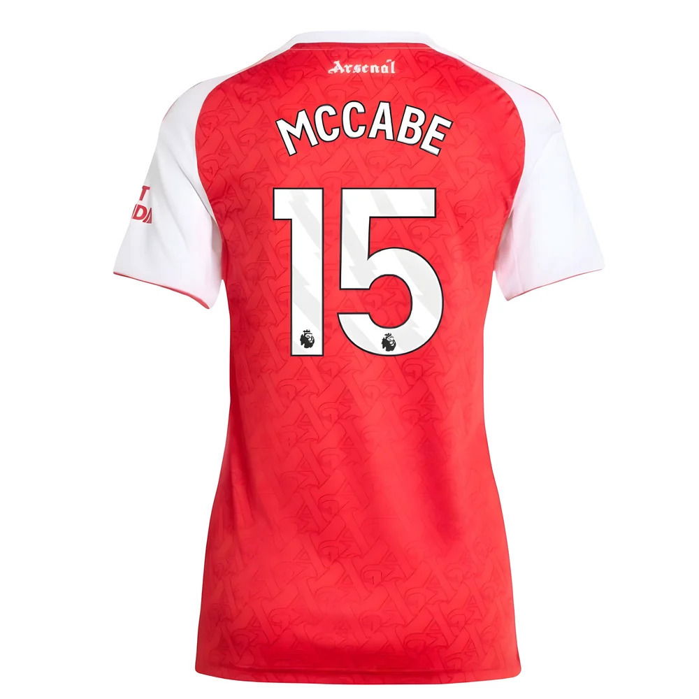 2025-2026 Arsenal Home Shirt (Womens) (McCabe 15)
