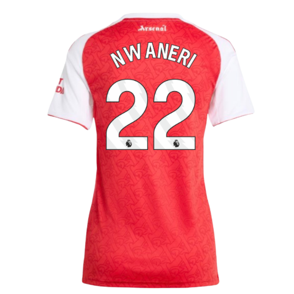 2025-2026 Arsenal Home Shirt (Womens) (Nwaneri 22)