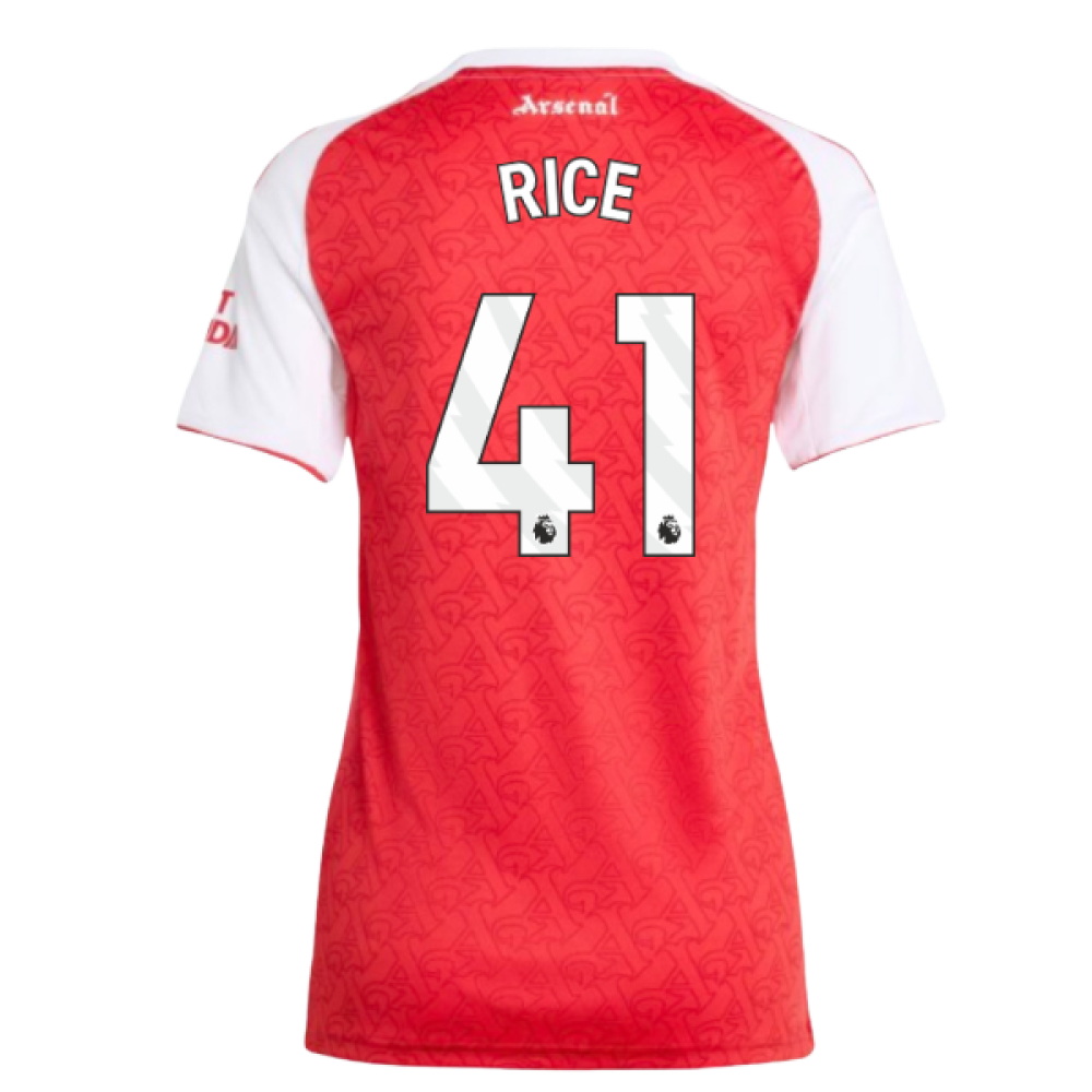 2025-2026 Arsenal Home Shirt (Womens) (Rice 41)