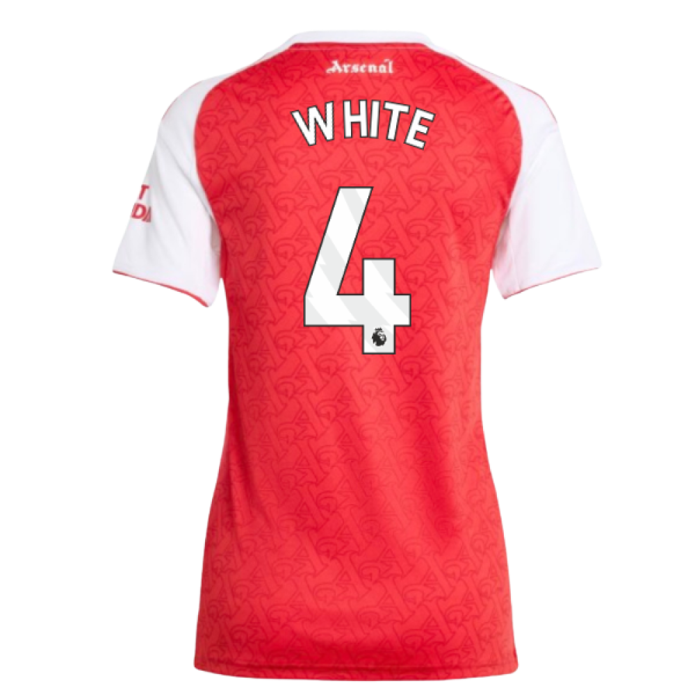 2025-2026 Arsenal Home Shirt (Womens) (White 4)