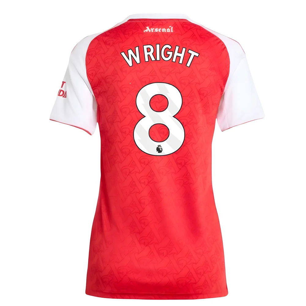 2025-2026 Arsenal Home Shirt (Womens) (Wright 8)
