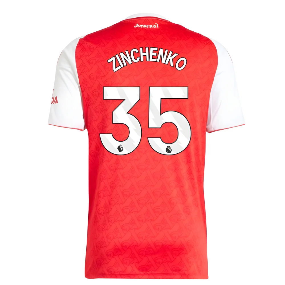 2025-2026 Arsenal Home Shirt (Zinchenko 35)