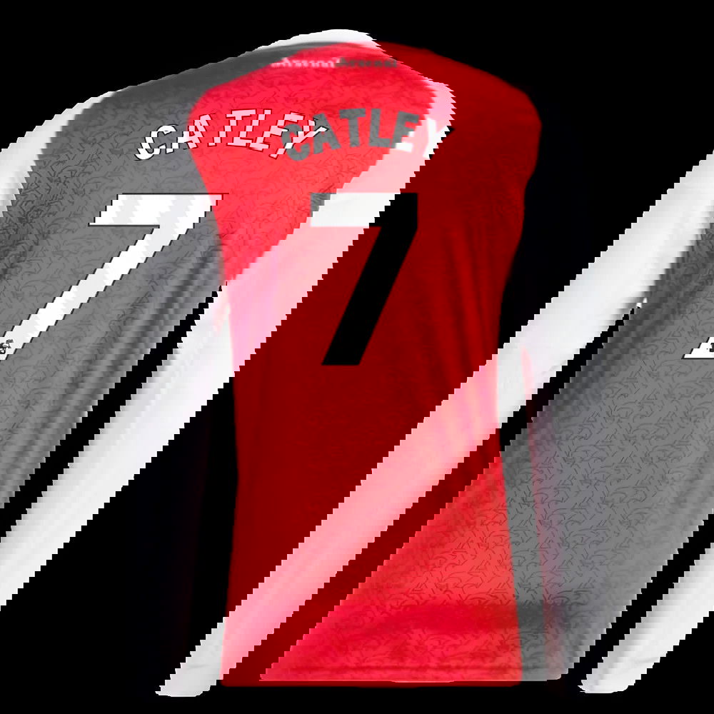 2025-2026 Arsenal Long Sleeve Home Shirt (Catley 7)