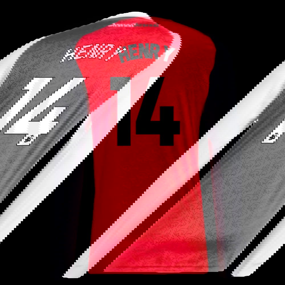 2025-2026 Arsenal Long Sleeve Home Shirt (Henry 14)