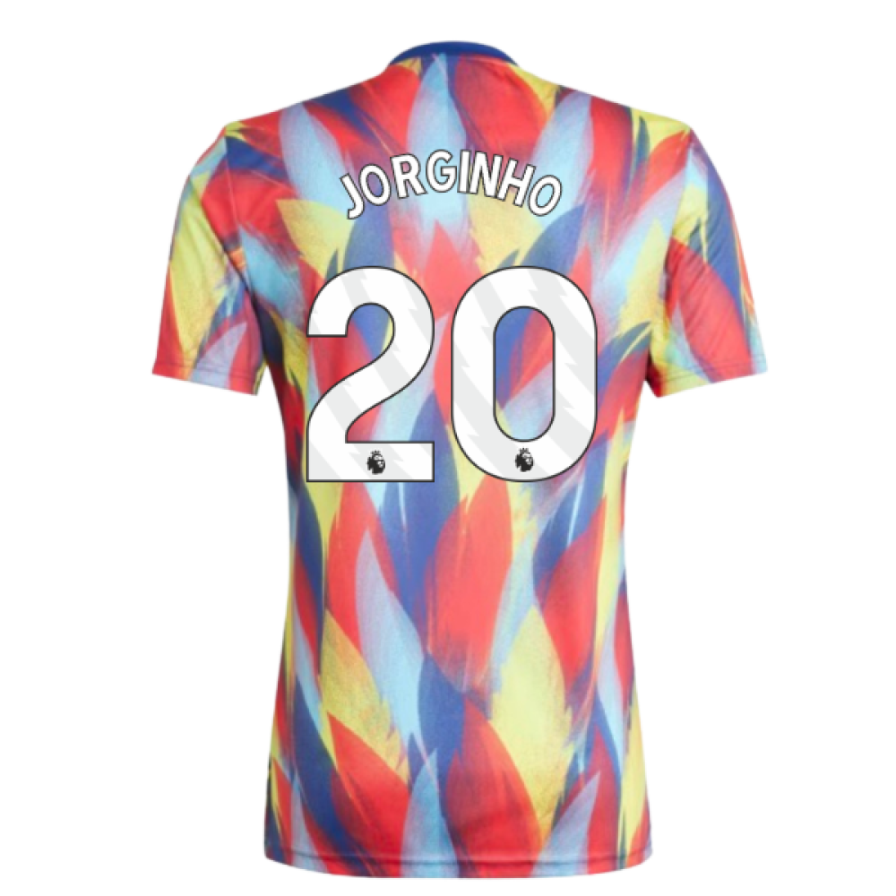 2025-2026 Arsenal Pre-Match Shirt (Victory Blue) (Jorginho 20)