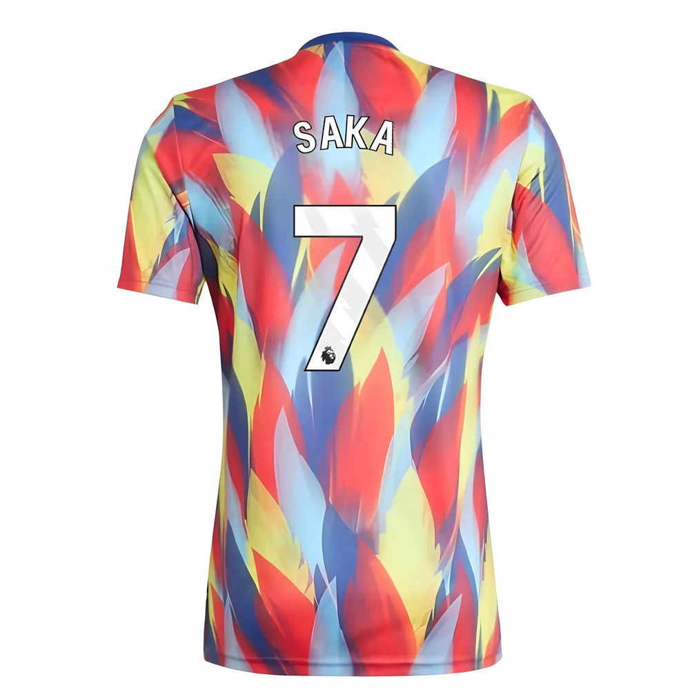 2025-2026 Arsenal Pre-Match Shirt (Victory Blue) (Saka 7)