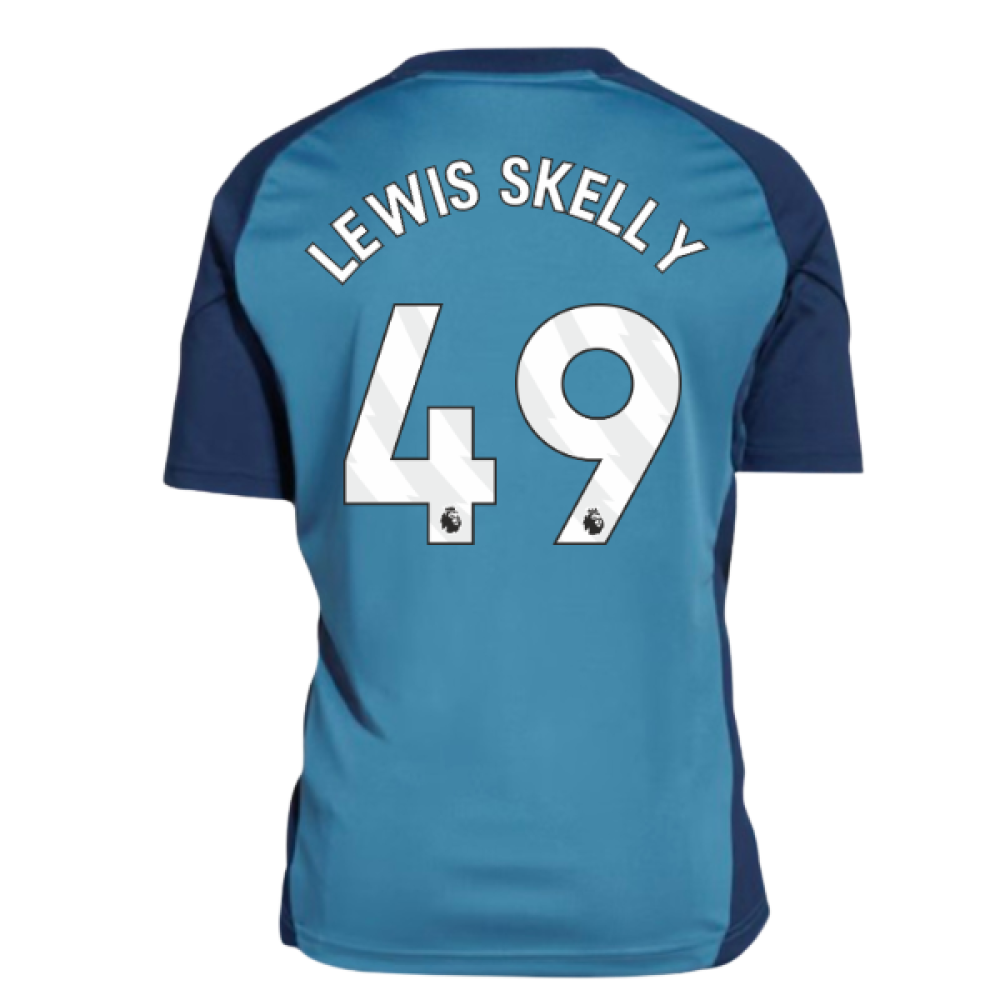 2025-2026 Arsenal Training Shirt (Blanch Blue) - Kids (Lewis Skelly 49)