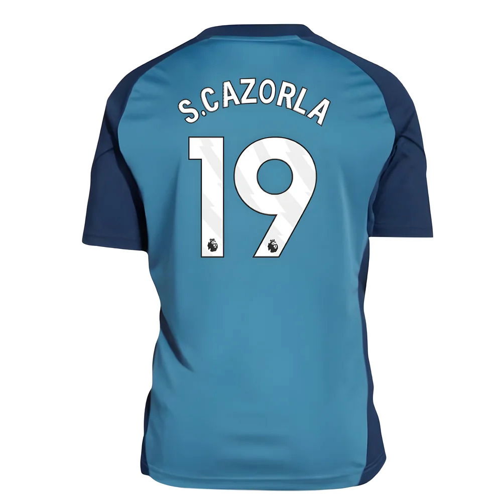 2025-2026 Arsenal Training Shirt (Blanch Blue) - Kids (S.Cazorla 19)