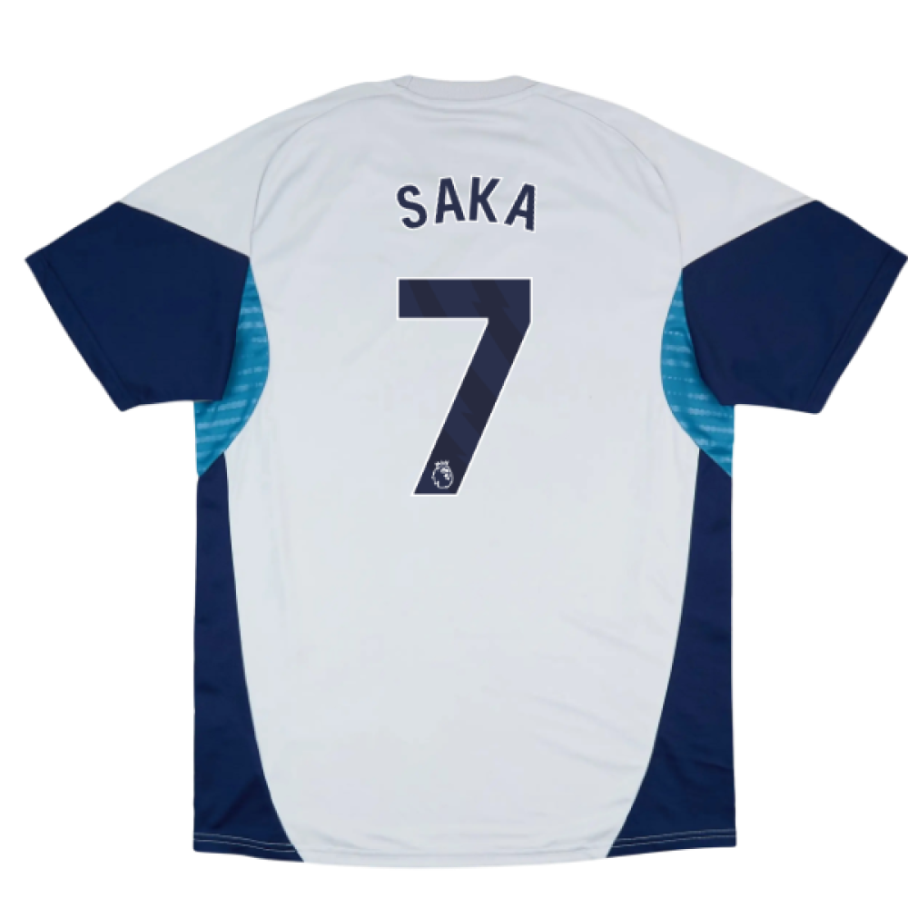 2025-2026 Arsenal Training Shirt (Grey Two) (Saka 7)