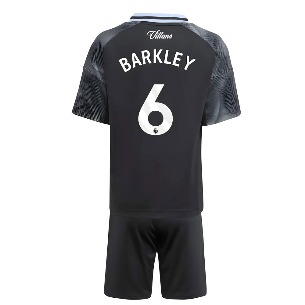 2025-2026 Aston Villa Away Mini Kit (Barkley 6)