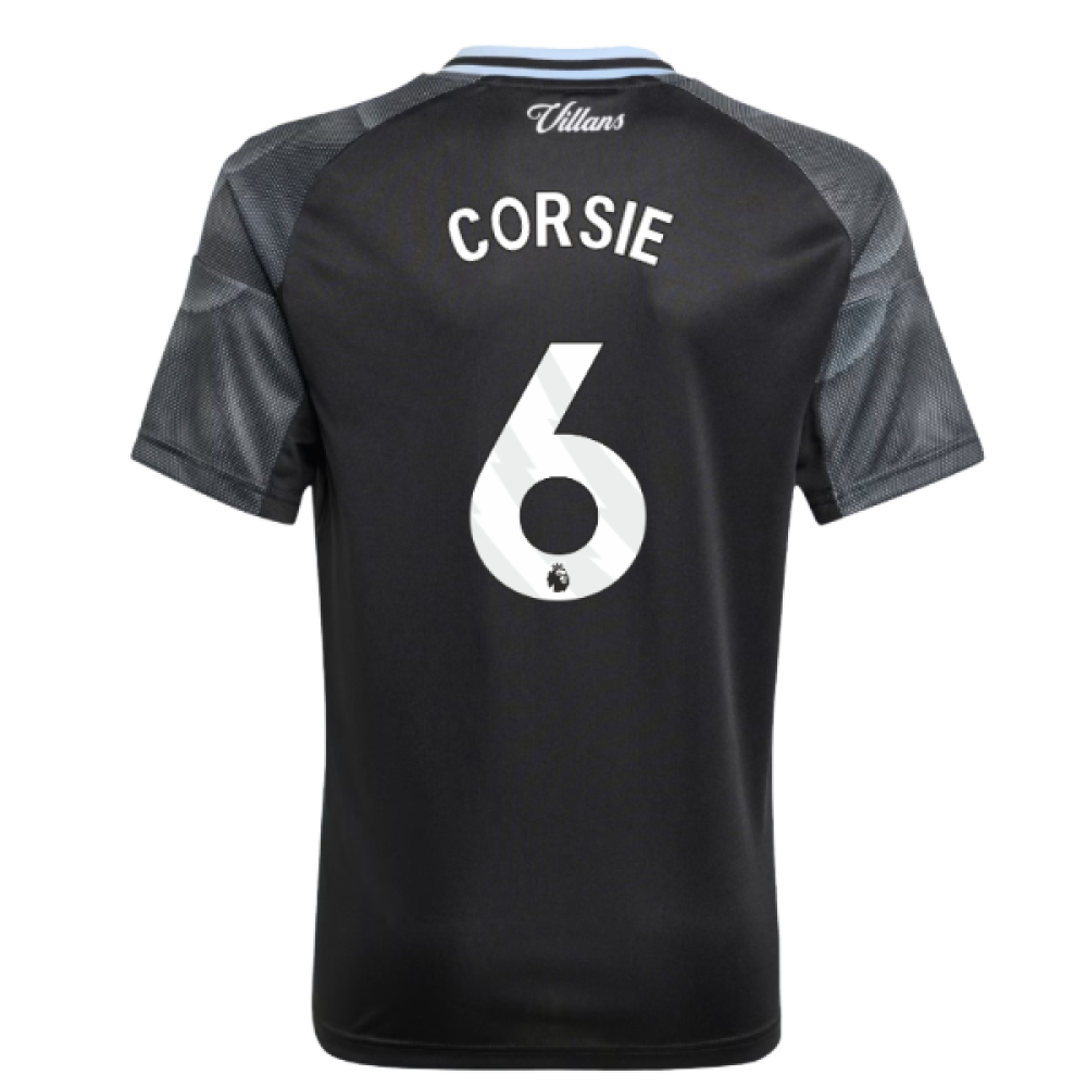 2025-2026 Aston Villa Away Shirt (Kids) (Corsie 6)