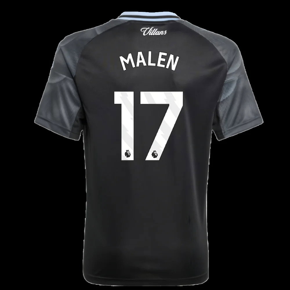2025-2026 Aston Villa Away Shirt (Kids) (Malen 17)