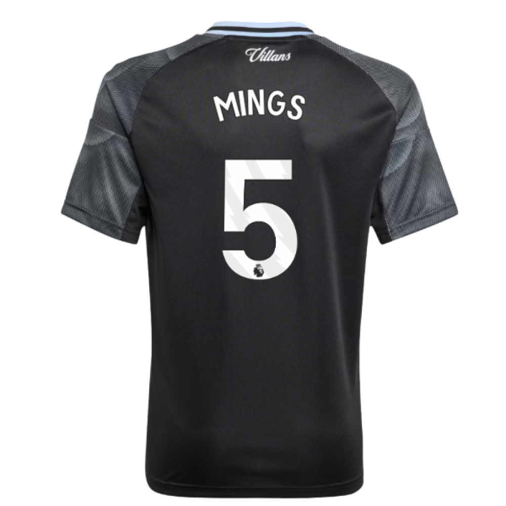 2025-2026 Aston Villa Away Shirt (Kids) (Mings 5)