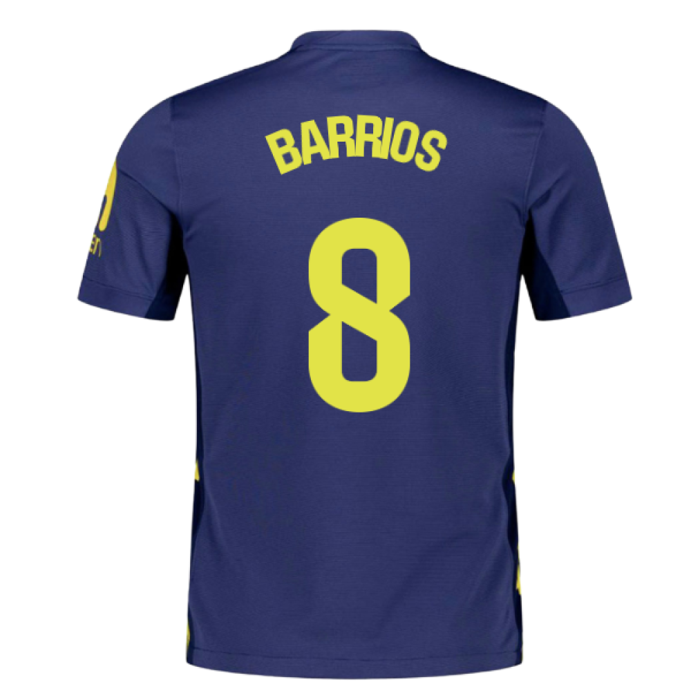 2025-2026 Atletico Madrid Away Shirt (Barrios 8)