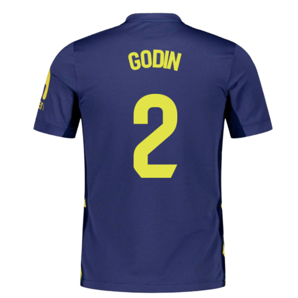 2025-2026 Atletico Madrid Away Shirt (Godin 2)