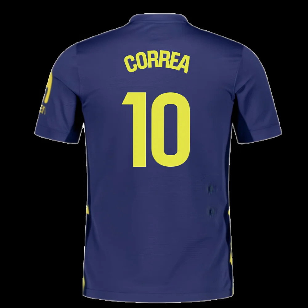 2025-2026 Atletico Madrid Away Shirt (Kids) (Correa 10)