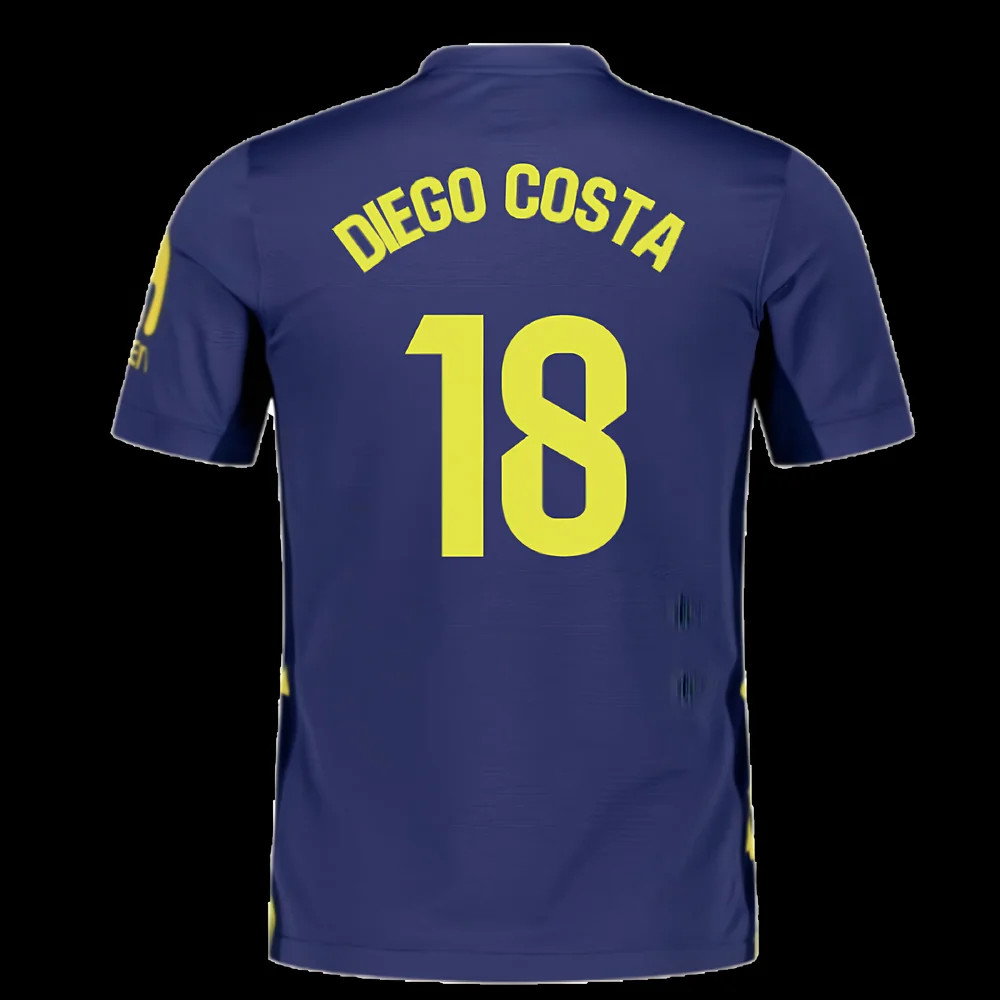 2025-2026 Atletico Madrid Away Shirt (Kids) (Diego Costa 18)