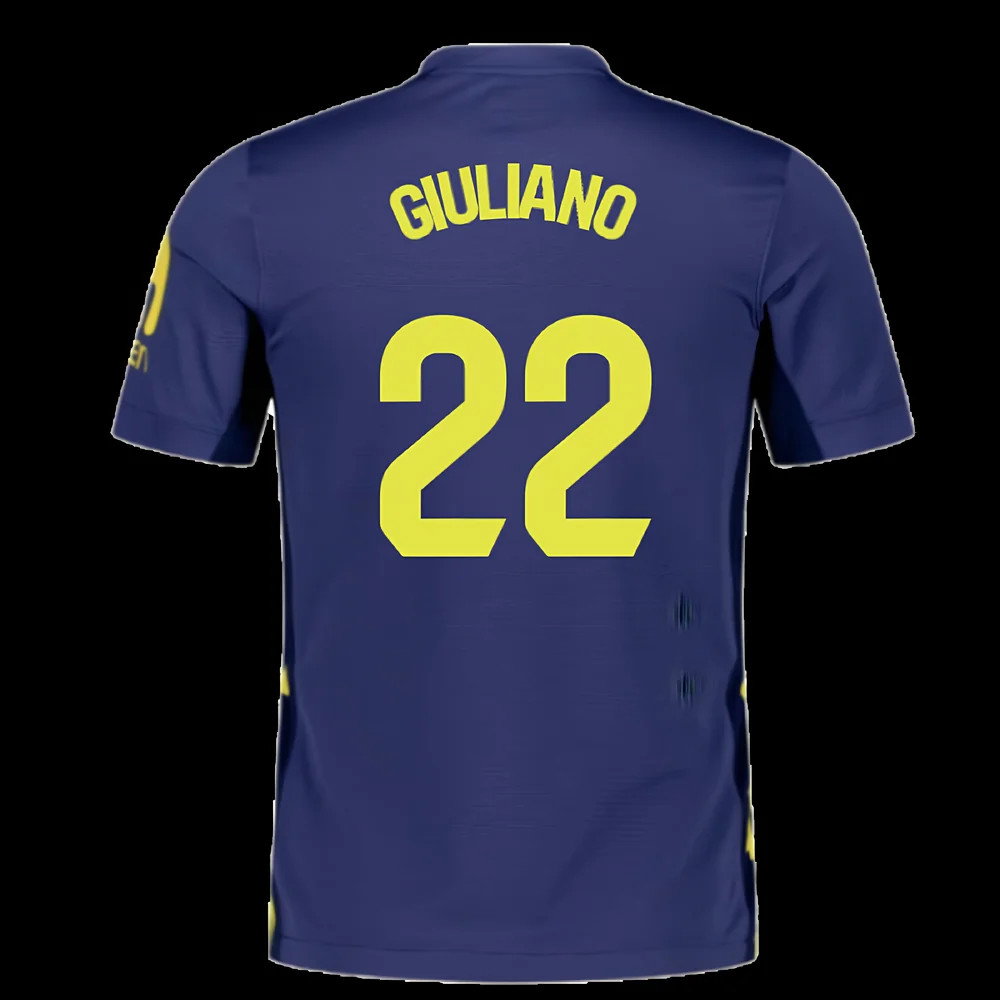2025-2026 Atletico Madrid Away Shirt (Kids) (Giuliano 22)