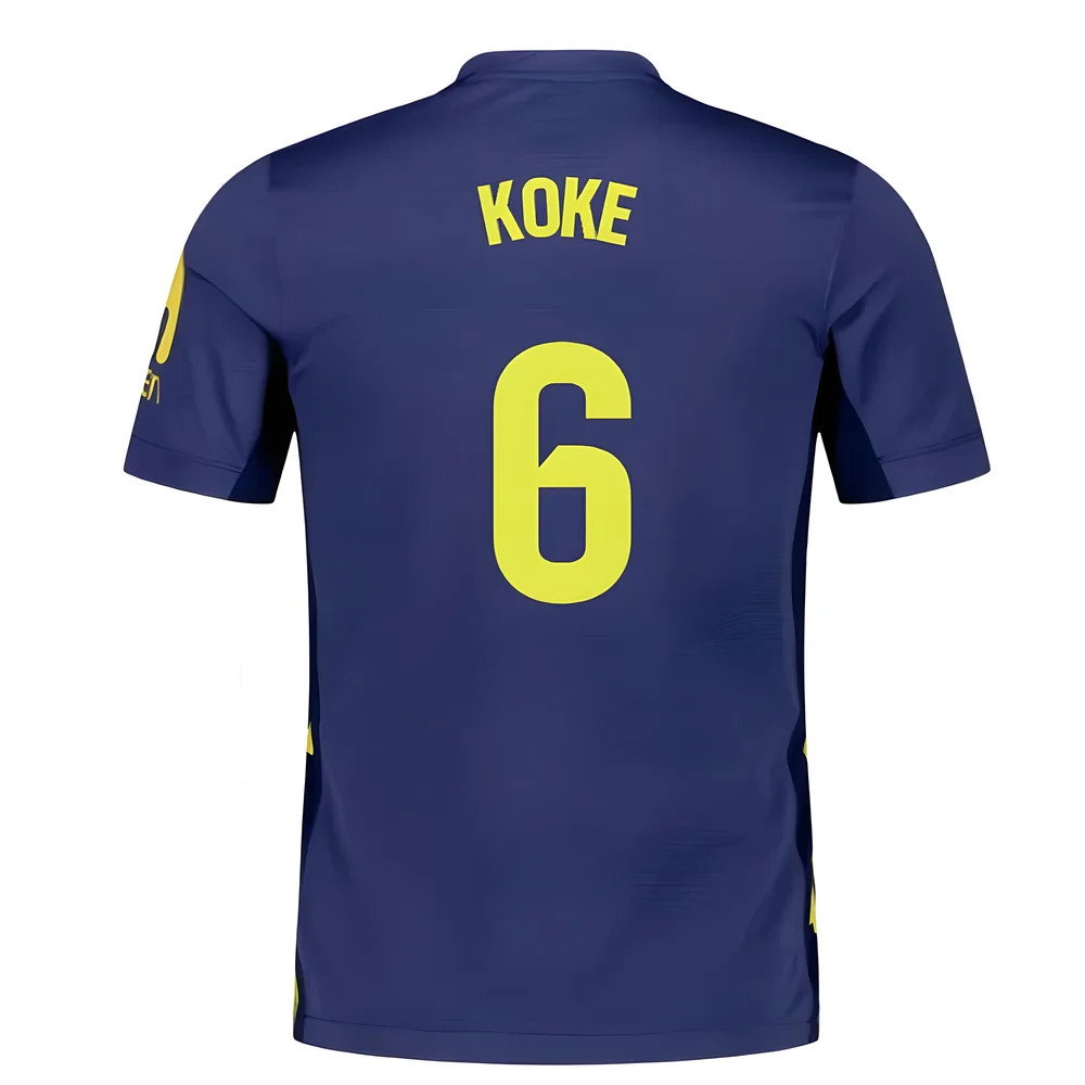 2025-2026 Atletico Madrid Away Shirt (Kids) (Koke 6)