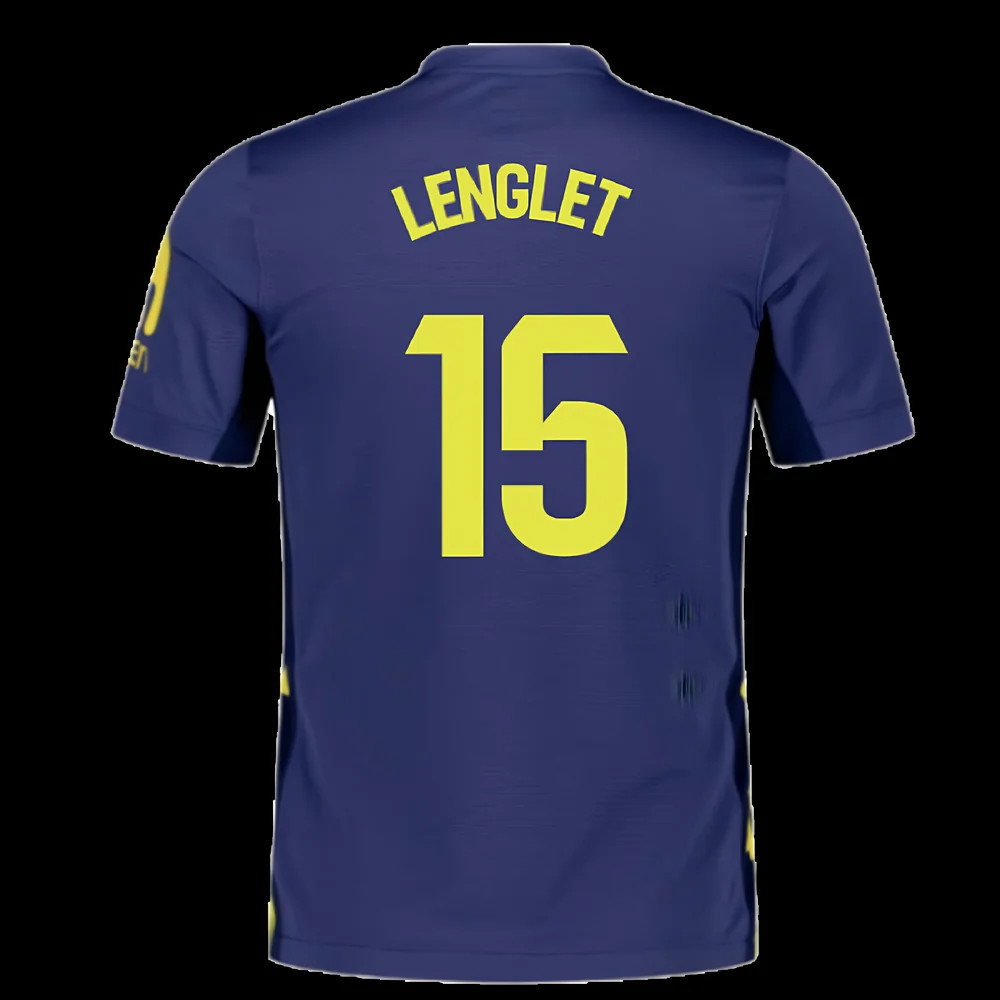 2025-2026 Atletico Madrid Away Shirt (Kids) (Lenglet 15)