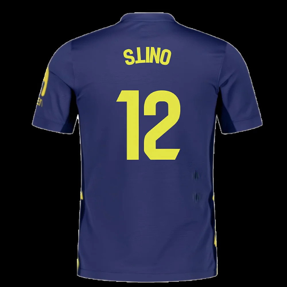 2025-2026 Atletico Madrid Away Shirt (Kids) (S.Lino 12)