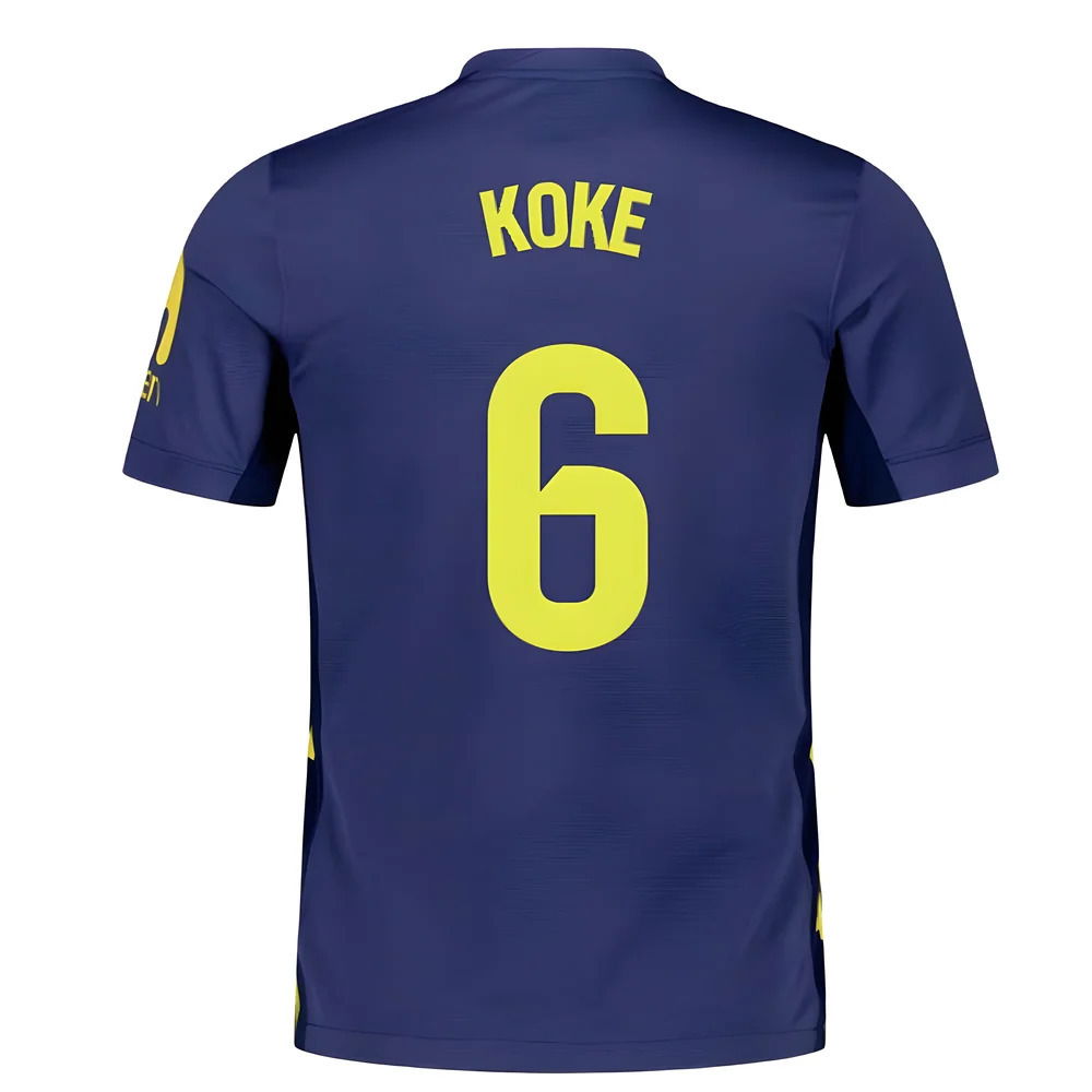 2025-2026 Atletico Madrid Away Shirt (Koke 6)