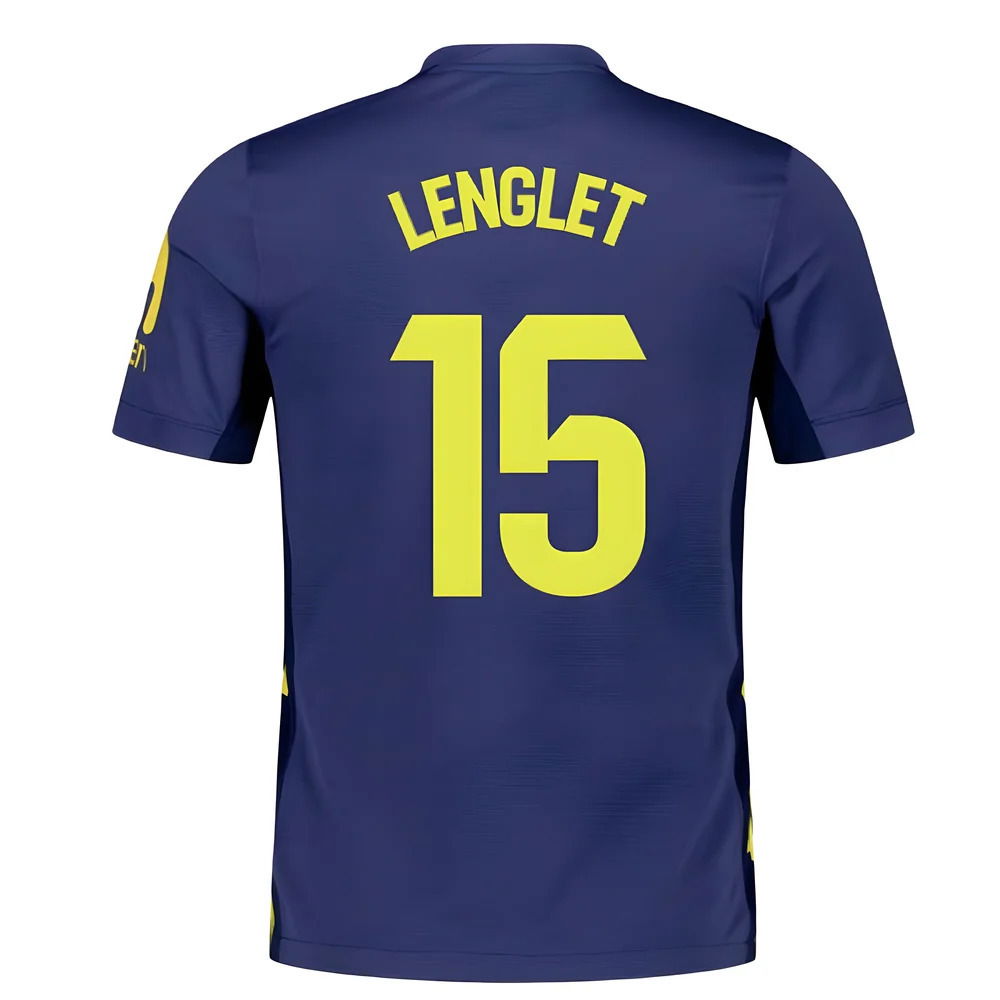 2025-2026 Atletico Madrid Away Shirt (Lenglet 15)