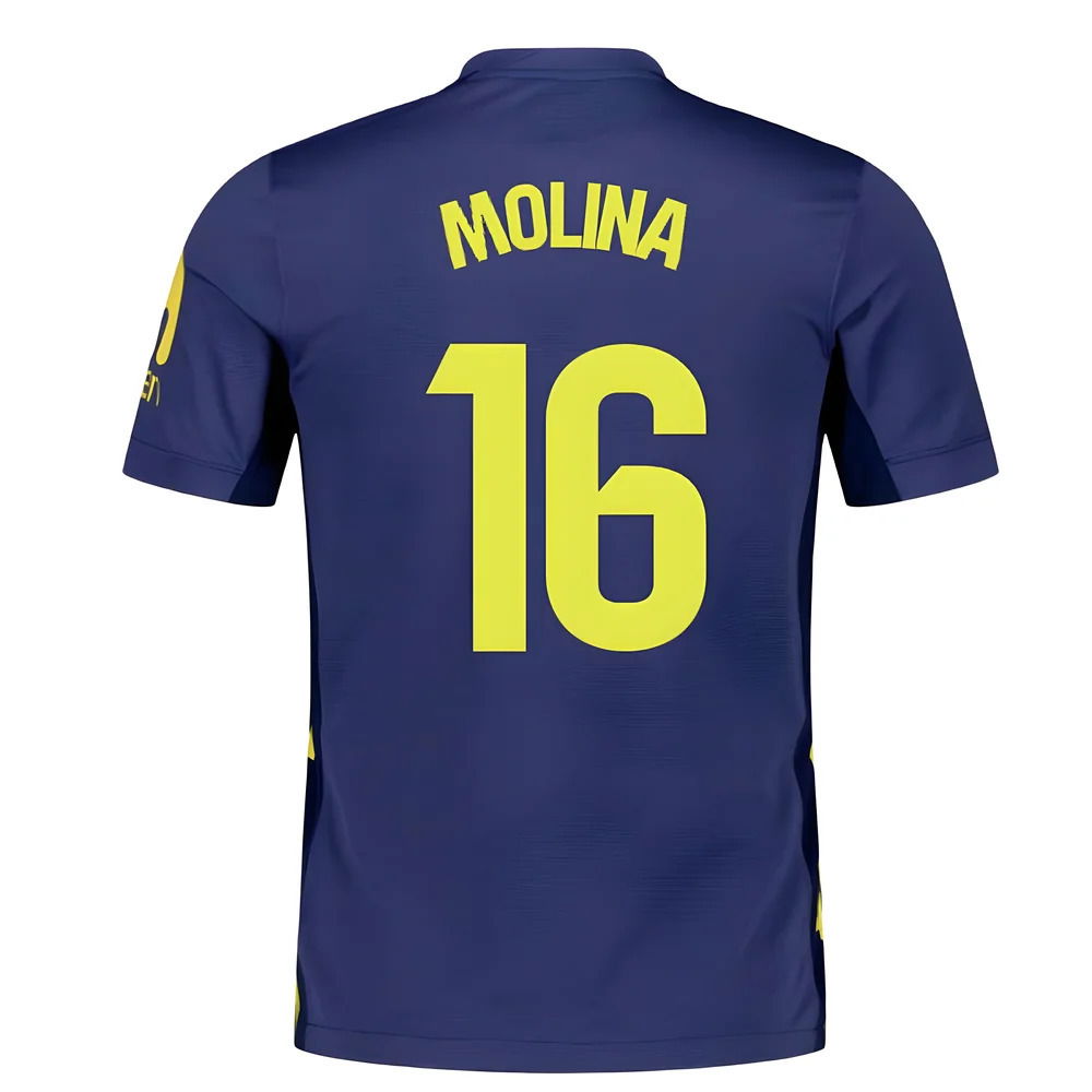 2025-2026 Atletico Madrid Away Shirt (Molina 16)