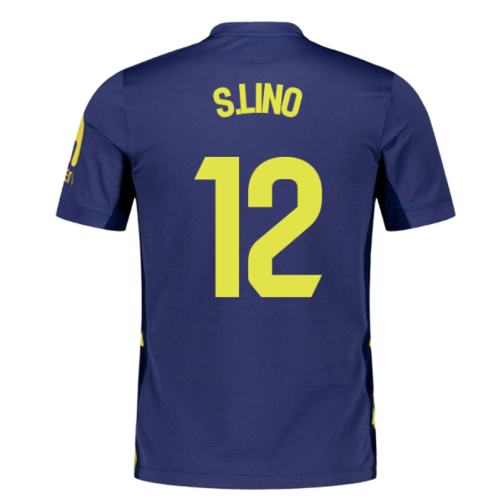 2025-2026 Atletico Madrid Away Shirt (S.Lino 12)