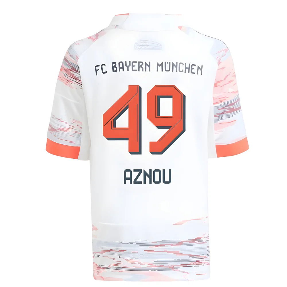 2025-2026 Bayern Munich Away Mini Kit (Aznou 49)