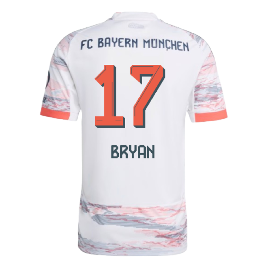 2025-2026 Bayern Munich Away Shirt (Bryan 17)