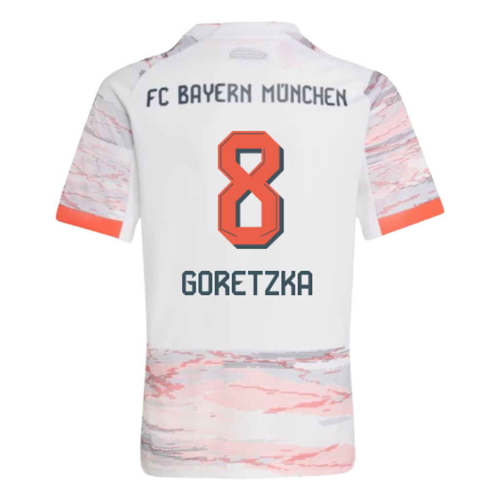2025-2026 Bayern Munich Away Shirt (Kids) (Goretzka 8)