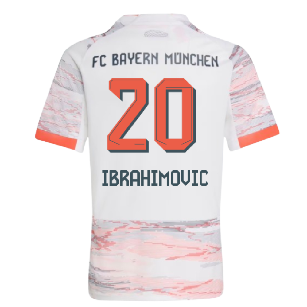 2025-2026 Bayern Munich Away Shirt (Kids) (Ibrahimovic 20)