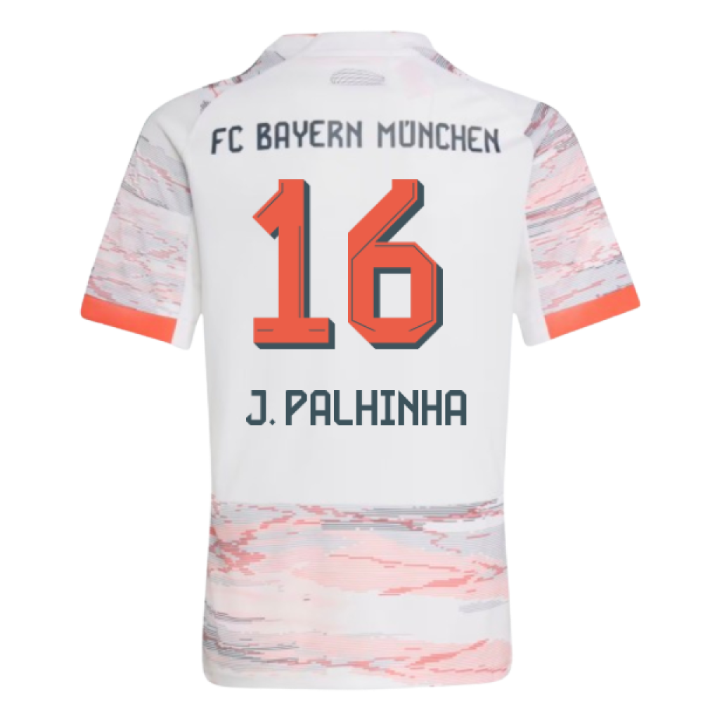 2025-2026 Bayern Munich Away Shirt (Kids) (J. Palhinha 16)