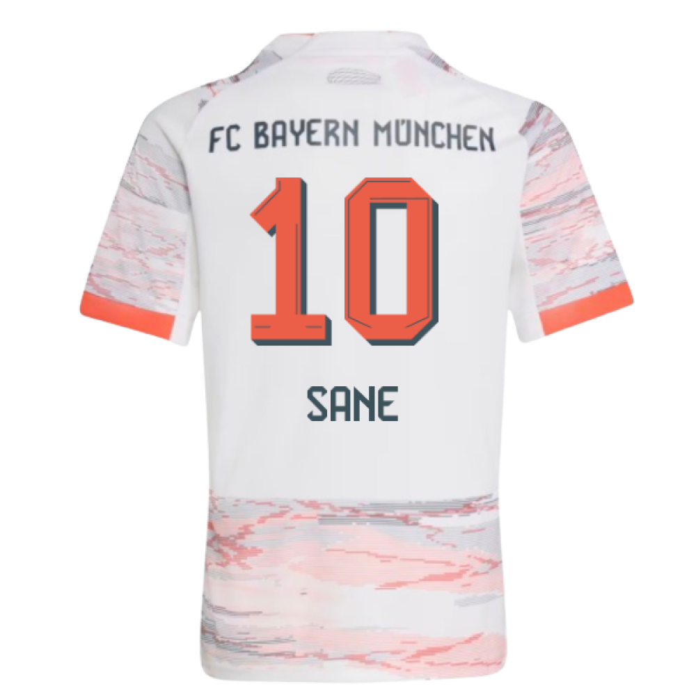 2025-2026 Bayern Munich Away Shirt (Kids) (Sane 10)