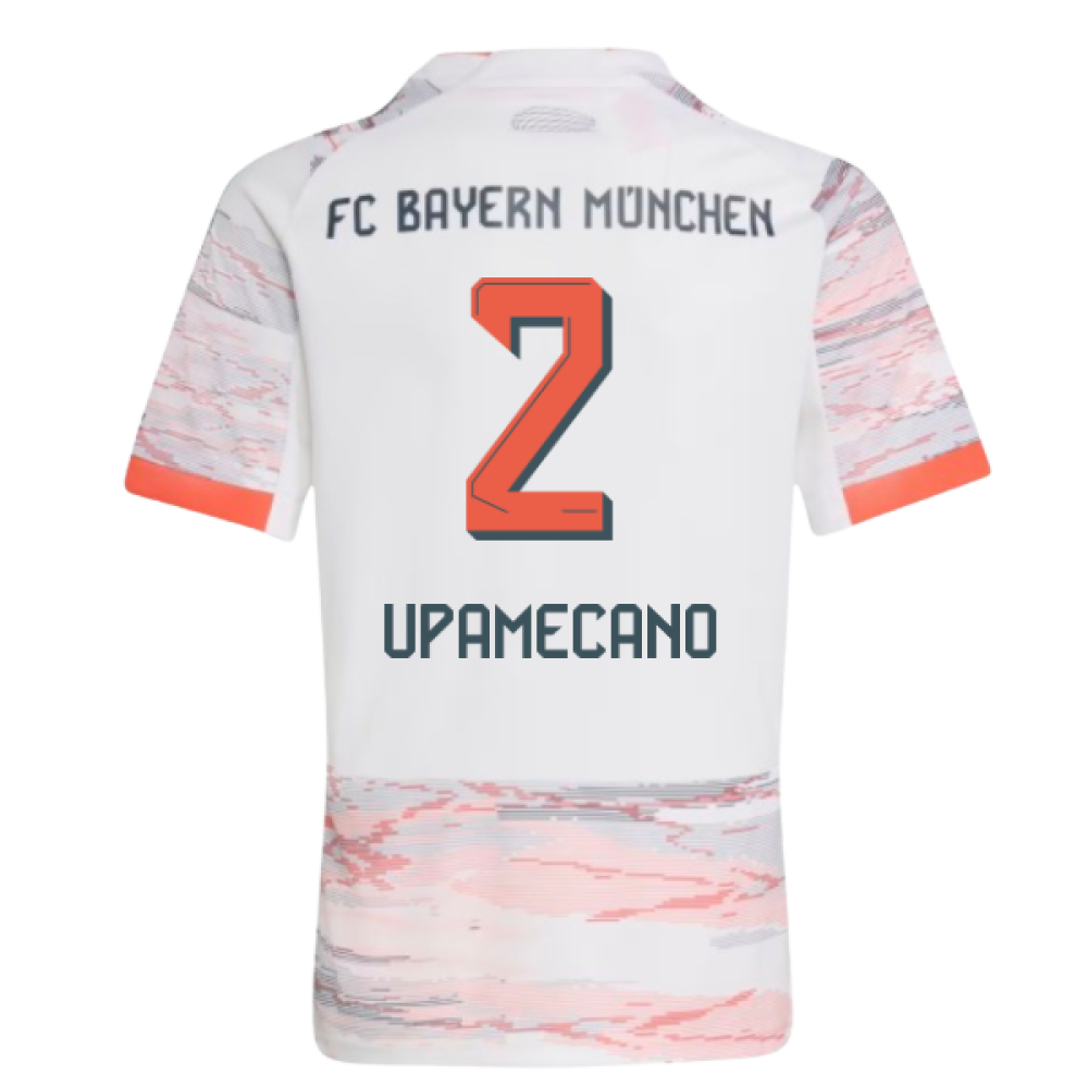2025-2026 Bayern Munich Away Shirt (Kids) (Upamecano 2)