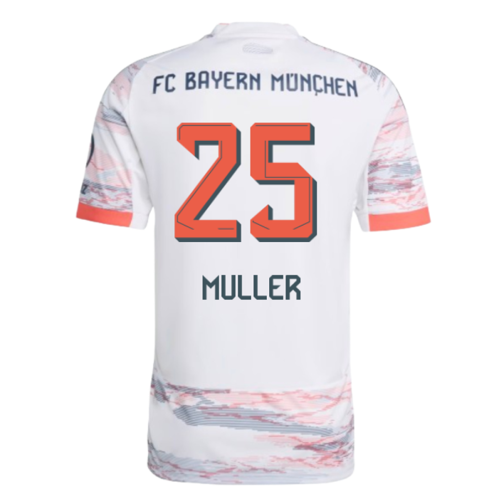 2025-2026 Bayern Munich Away Shirt (Muller 25)