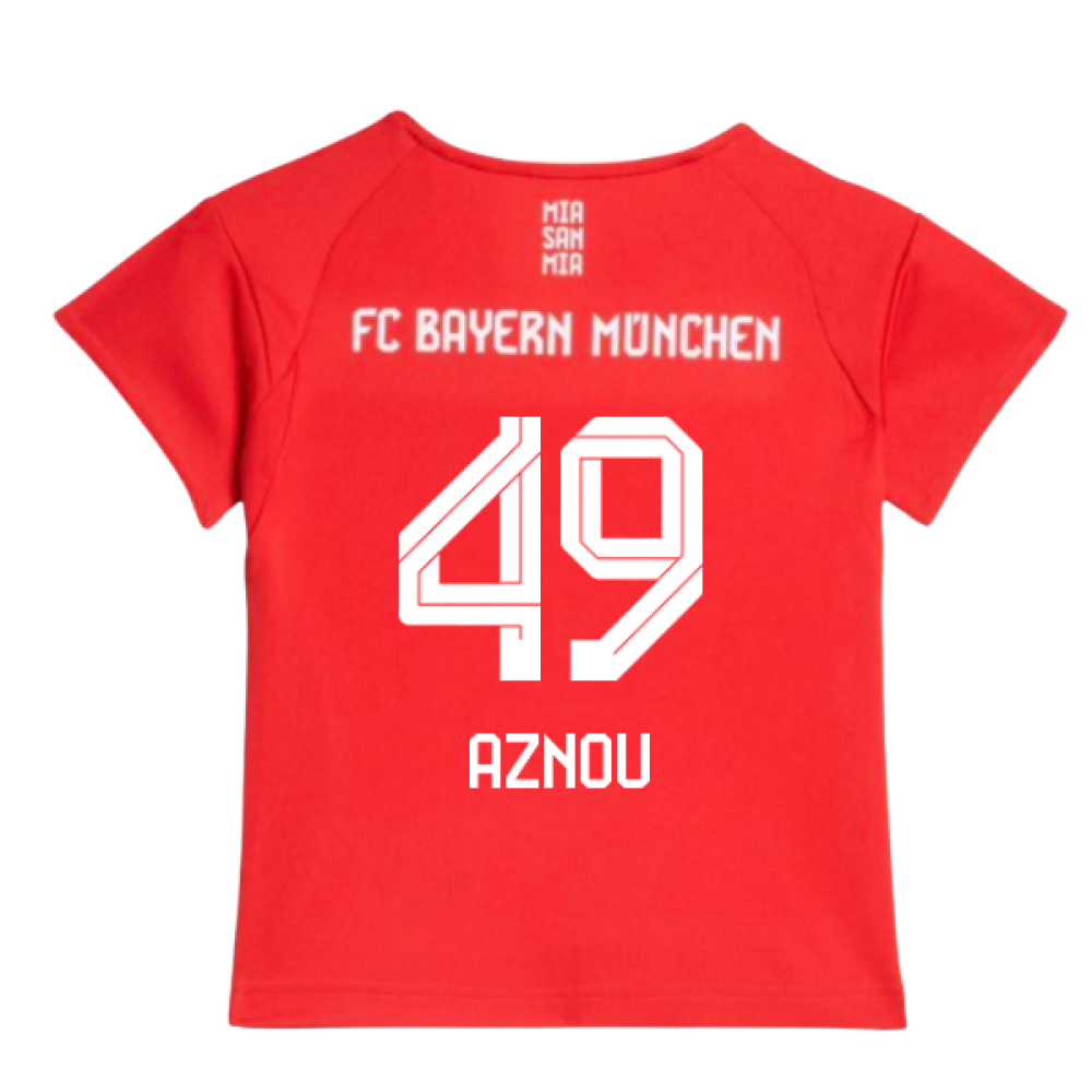 2025-2026 Bayern Munich Home Baby Kit (Aznou 49)
