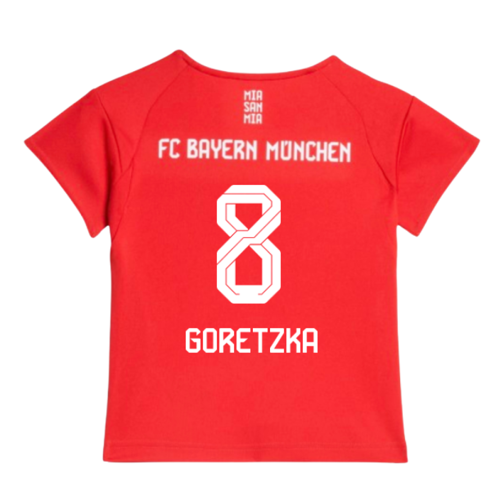 2025-2026 Bayern Munich Home Baby Kit (Goretzka 8)