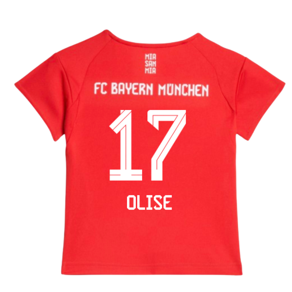 2025-2026 Bayern Munich Home Baby Kit (Olise 17)