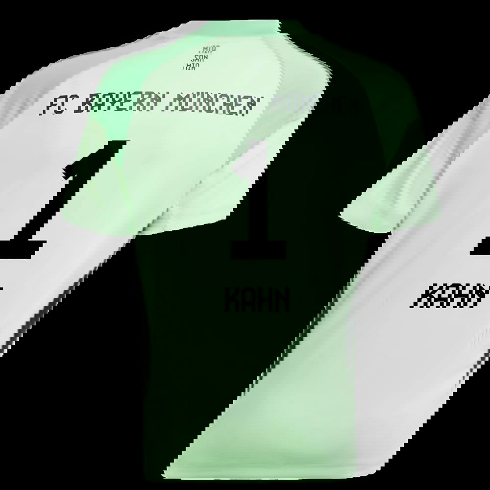 2025-2026 Bayern Munich Home Goalkeeper Shirt (Glory Mint) - Kids (Kahn 1)