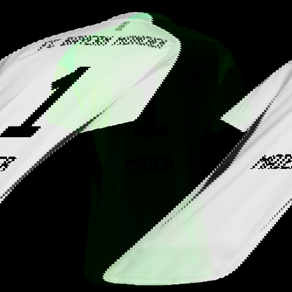 2025-2026 Bayern Munich Home Goalkeeper Shirt (Glory Mint) (Maier 1)