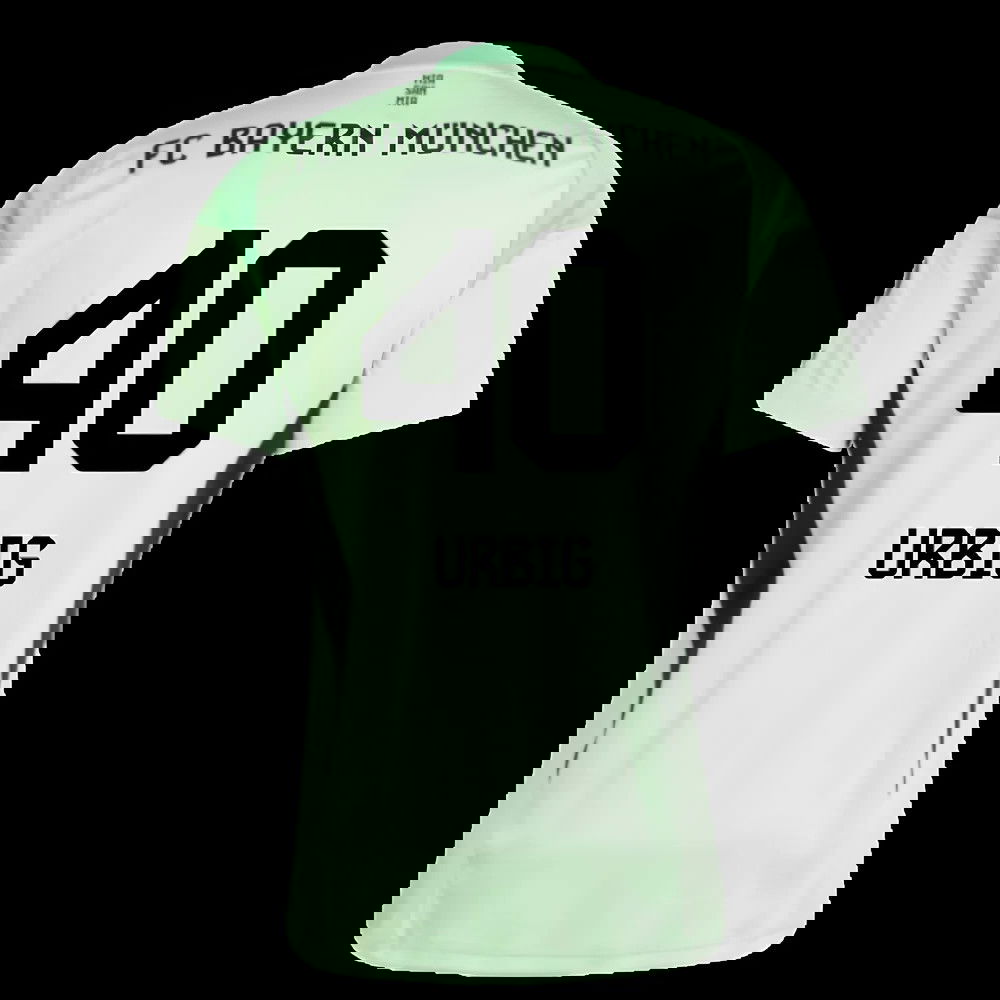 2025-2026 Bayern Munich Home Goalkeeper Shirt (Glory Mint) (Urbig 40)